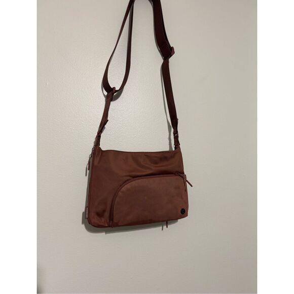 Lululemon Burnt Orange  2-in-1 Crossbody + Yoga Mat Bag with Adjustable Strap - Picture 1 of 11